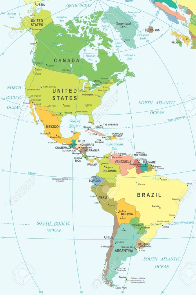 48880946-north-and-south-america-map-illustration-colored-and-grid-